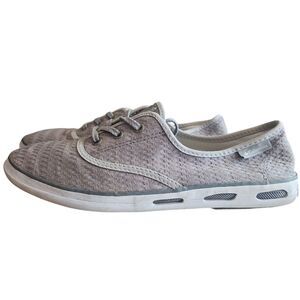Columbia Womens Vulc N Vent Lace Up Sneaker Shoes Non Marking Boat Shoes Sz 10